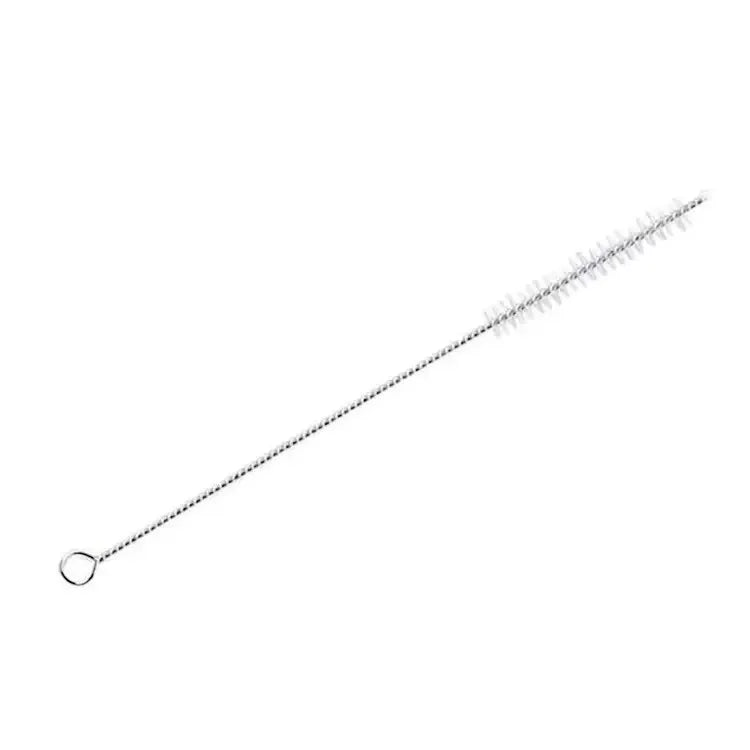 Stainless Steel Bendable Bottle Straw Cleaning Brush Cup Lid Nipple Brush Water Cup Spout Small Brush Soft Bristle Straw Brush