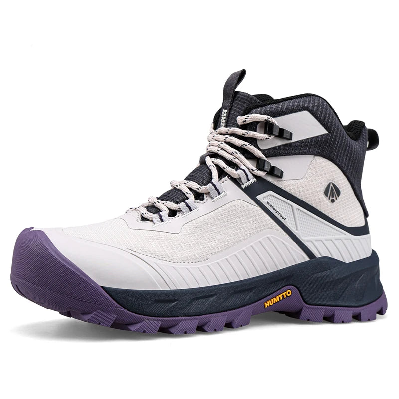 HUMTTO Luxury Designer Trekking Shoes for Woman Winter Hiking Boots Womens Breathable Non-slip Outdoor Mountain Camping Sneakers