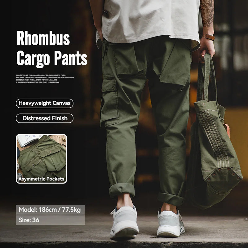 Maden Tactical Cargo Pants Green Multi-pocket Breathable Trousers Consuls Commando Training Trousers Techwear for Men's Pants