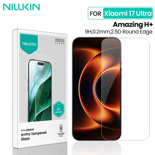 NILLKIN For Xiaomi 17 Ultra Screen Protector Film H+PRO HD Clear Tempered Glass Glass Film for Xiao mi 17 Ultra Glass Film