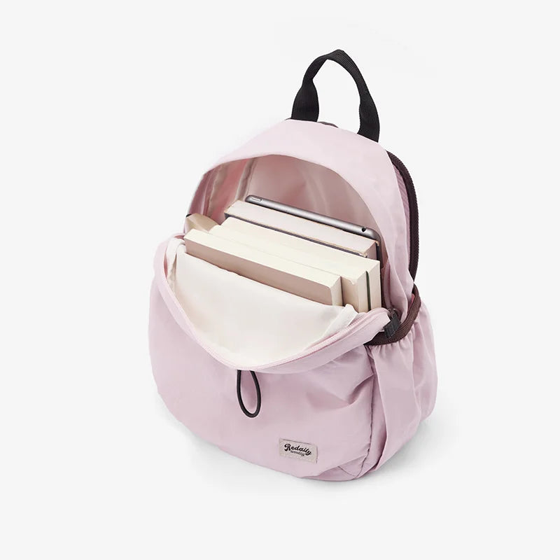 Semir Women Backpack Contrast Strap Lightweight Commuter Casual Style Daily Travel Student Carry Bag Daily Wear 2026