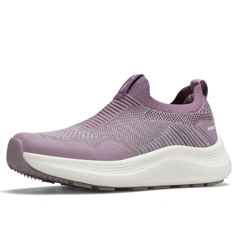 HUMTTO Breathable Running Shoes Slip-on Sneaker for Woman Low-top Walking Casual Women's Sports Shoes Summer Leisure Sneakers
