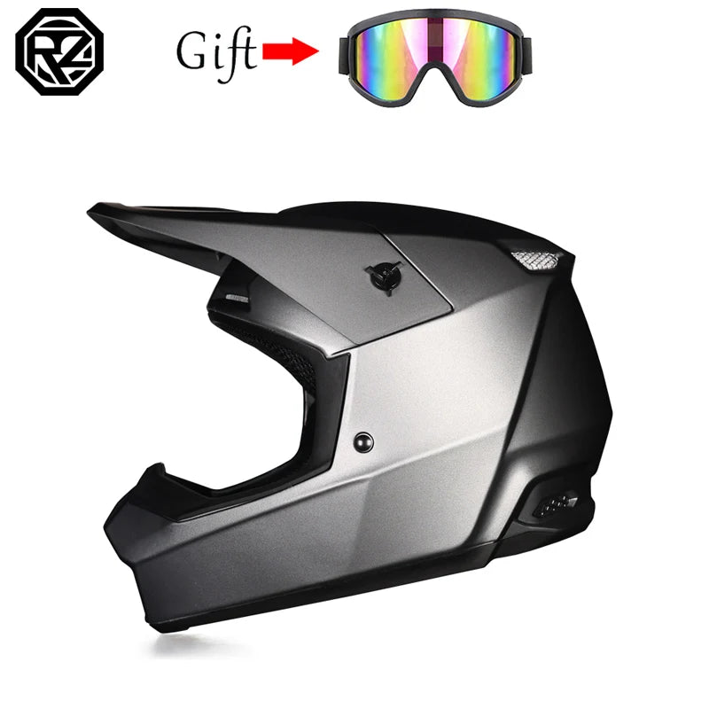 ORZ Motorcycle helmet children off-road helmet bike downhill AM DH cross helmet capacete motocross casco
