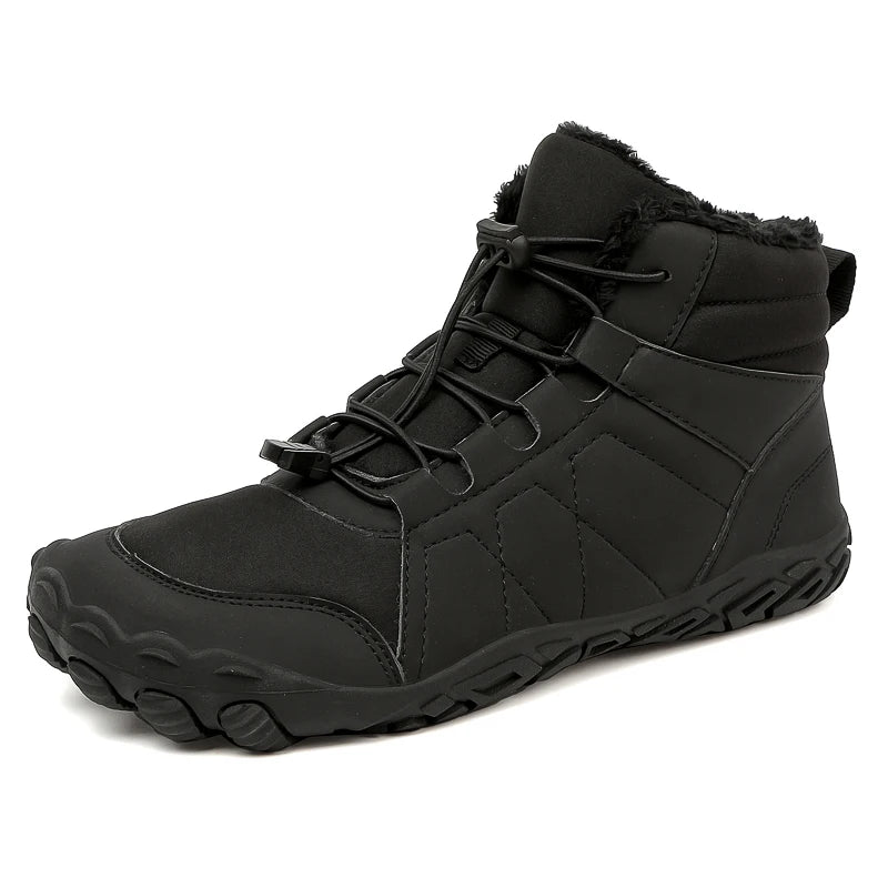 Winter Mens Ankle Snow Boots Men Plush Warm Shoes Unisex Snowboots Cotton Shoes Size 35-46 47 48 Dropshipping