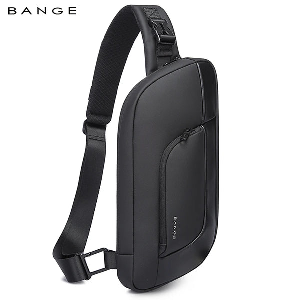 BANGE New Design Multifunction Crossbody Bag Shoulder Messenger Bags Male Waterproof Short Trip Chest Bag Pack for Men Sling Bag