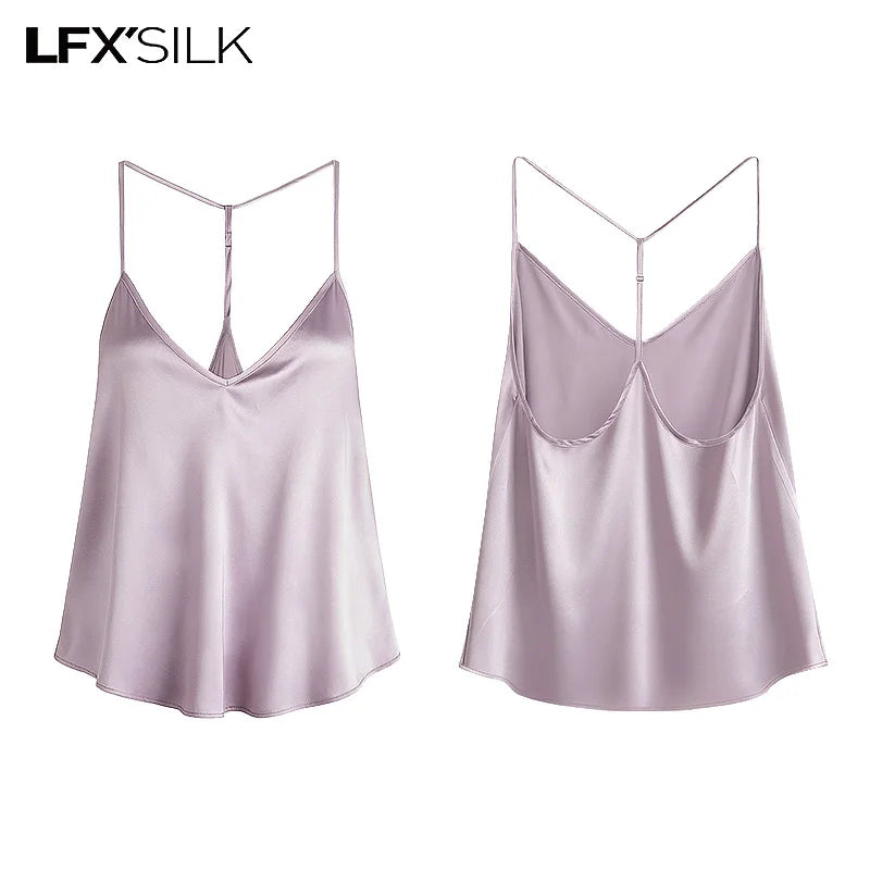 52025 Women’s Silk Shorts – 100% Mulberry Silk Luxury Underwear. Elegant, Soft Silk Sleepwear for Women. Pure Silk Panties