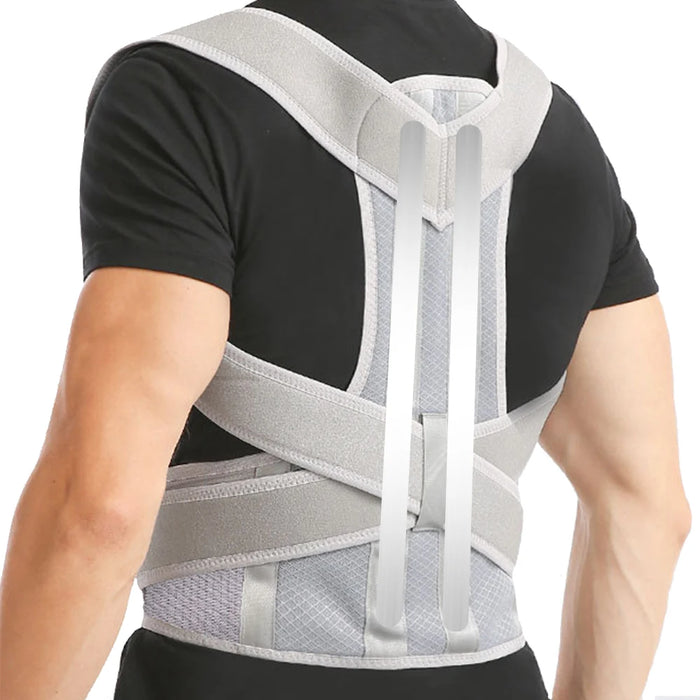 Back Brace Posture Corrector for Women and Men, Back Straightener Scoliosis, Hunchback Correction, Adjustable Spine Support Belt