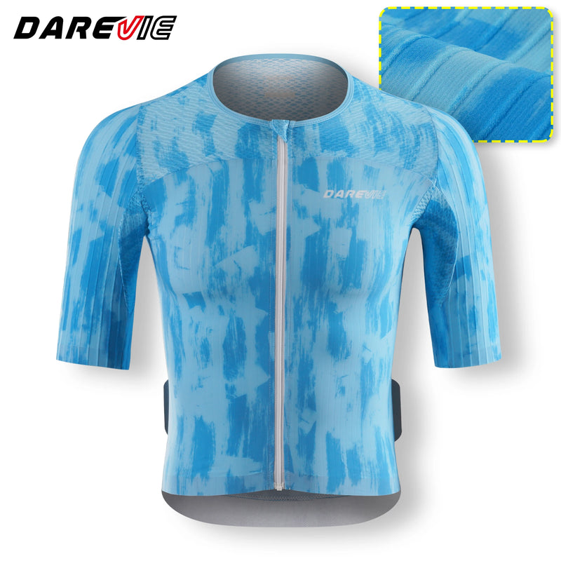 អាវយឺតជិះកង់ DAREVIE AERO ធន់នឹងខ្យល់ទាប អាវយឺតជិះកង់បុរសកម្រិតកំពូល ស្រូបយកសំណើម មិនរអិល