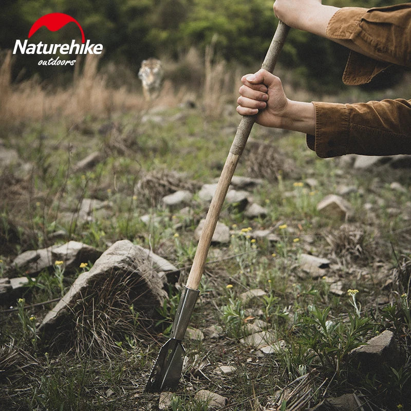 Naturehike Shovel Multifunctional Ultralight Shovel Outdoor Portable Stainless Steel Srowel Shovel Bushcraft Bbq Camping Shovel