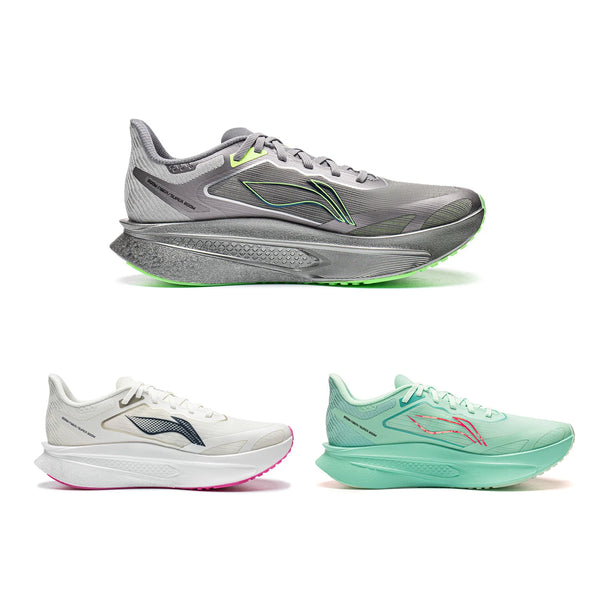 ស្បែកជើងរត់ប្រណាំងបុរស Li-Ning FEIDIAN 6 CHALLENGER BOOM FIBER ទម្ងន់ស្រាល មានខ្យល់ចេញចូលបានល្អ ស្បែកជើងកីឡាប្រកួតប្រជែង LiNing ARMW003