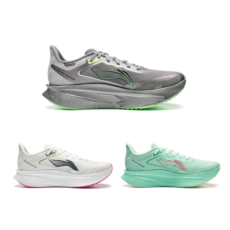 ស្បែកជើងរត់ប្រណាំងបុរស Li-Ning FEIDIAN 6 CHALLENGER BOOM FIBER ទម្ងន់ស្រាល មានខ្យល់ចេញចូលបានល្អ ស្បែកជើងកីឡាប្រកួតប្រជែង LiNing ARMW003