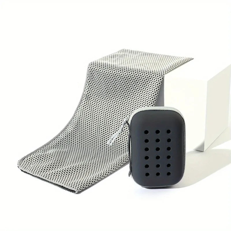 1pc Outdoor Sports Cooling Wet Towel, Suitable for Storage And Transportation, Sweat-Absorbing Quick-Drying Cooling Towel.