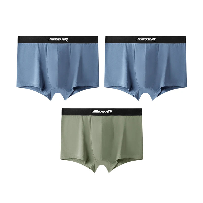 Semir Cotton Briefs Underwear Men 2025 Set 3Pieces Soft Comfortable Elastic Stretch Classic Daily