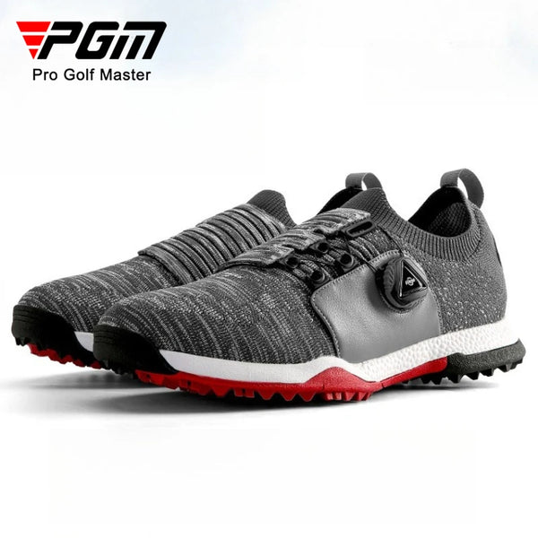 PGM Men's Golf Shoes Summer Mesh Rotating Buckle Lightweight Breathable Sports Shoes Factory Direct Sales XZ182