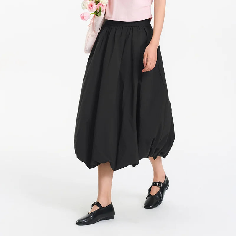 Semir Womens Skirt 2026 UV Protection Cool Feeling Long Bud Style Sweet Elegant Casual Outdoor