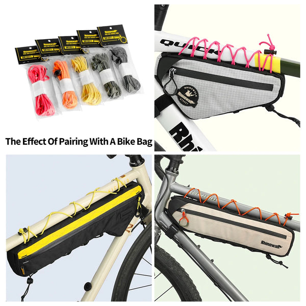 ខ្សែយឺត Rhinowalk សម្រាប់កាបូបកង់ ខ្សែទំហំ 3mm សម្រាប់កាបូបដាក់ឥវ៉ាន់ម៉ូតូ រ៉ាក់ដាក់ឥវ៉ាន់ ខ្សែជួសជុល