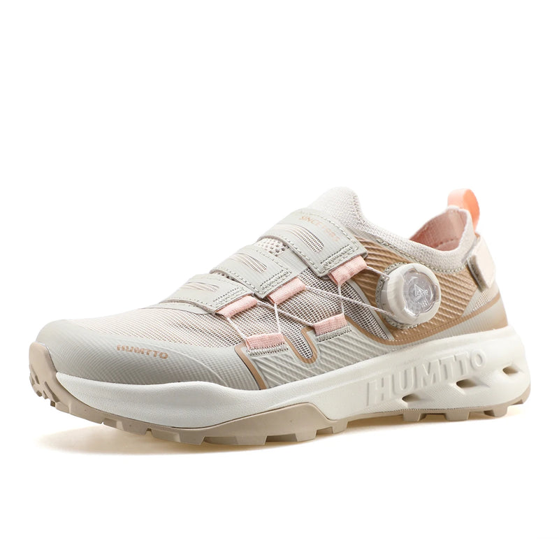 HUMTTO Mesh Woman Sneaker Quick Drying Wading Sandals Outdoor Hiking Shoes for Women Breathable Summer Aqua Shoe Beach Sneakers