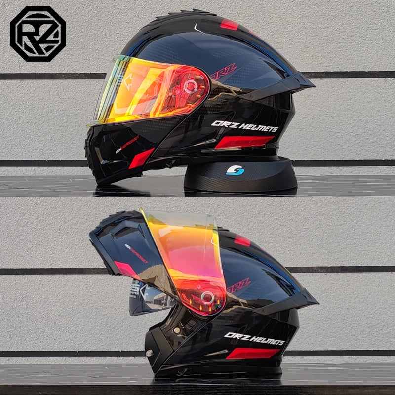 Motorcycle Helmet Double Lens Flip Helmet Casco Para Motocicleta Full Face Helmet Casque Moto