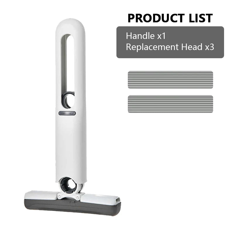 iLMH Mini Mop ជូតសម្អាតដោយខ្លួនឯង ងាយស្រួលបត់ និងសម្អាតក្នុងគ្រួសារ មិនចាំបាច់លាងដៃ ជូតសម្អាតបានស្អាតល្អ ស្រូបយកទឹកបានល្អ ងាយស្រួលជូត ...