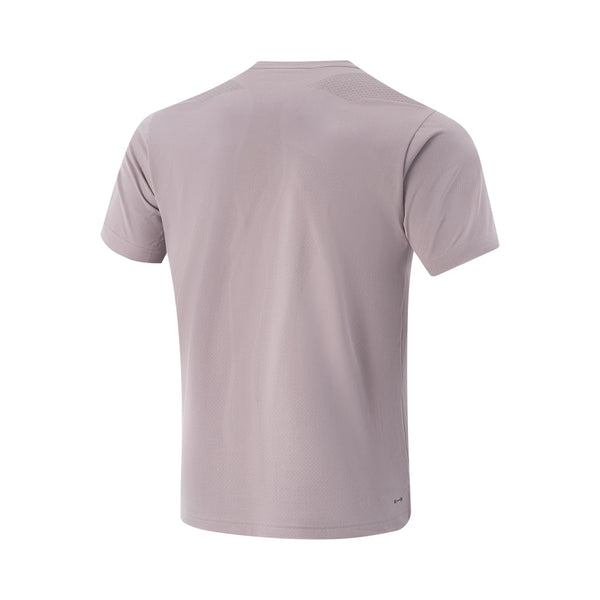 អាវយឺតហ្វឹកហាត់បុរស Li-Ning AT DRY ULTRA 89% Polyester 11% Elastane ទំហំធម្មតា មានខ្យល់ចេញចូលបានល្អ អាវយឺតកីឡា LiNing ATSV125