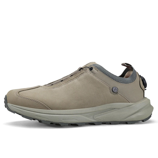 HUMTTO Hiking Shoes Man Breathable Outdoor Water-resistant Non-slip Mens Sneakers 2026 Winter Genuine Leather Men Trekking Shoes