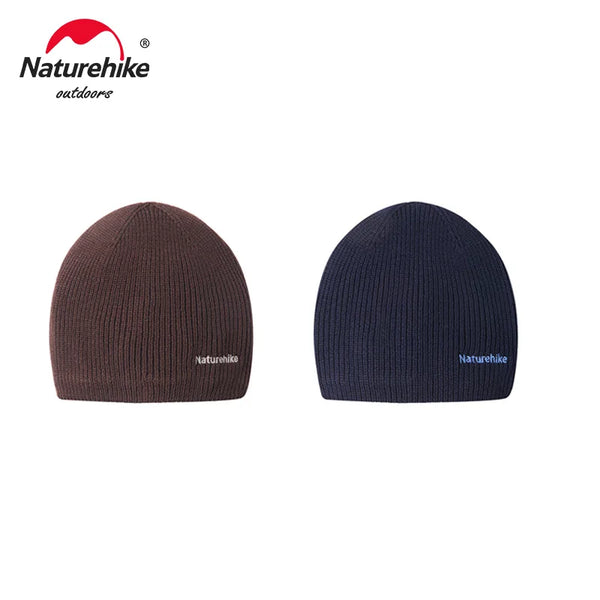 Naturehike Windproof Knitted Hat Wool Outdoor Winter Hiking Mountaineering Riding Skiing Warm Anti-static Unisex Antibacterial