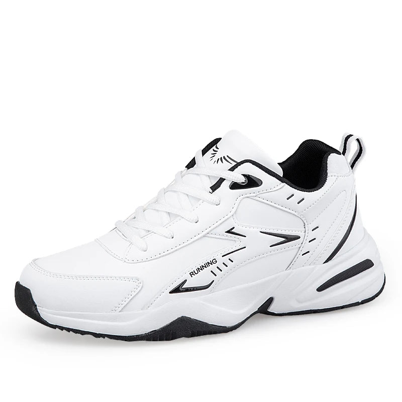 Men's Classic Retro Casual Sports Shoes Four Seasons Soft-Sole Waterproof Outdoor Running Shoes Breathable Light Sneakers 39-48