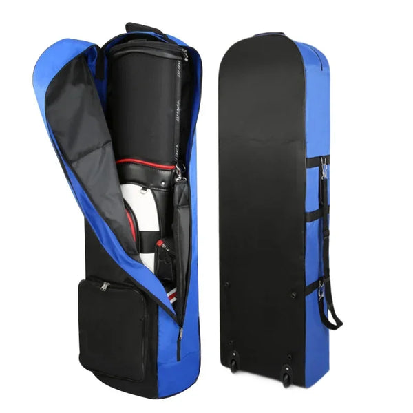Golf Aviation Bag with Pulley Single Layer Transport Foldable Golf Bags HKB002