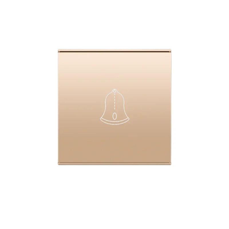 Uk Type 86 13A Universal Rose Gold 220V Wall Large Warped 1gang2way Cross Button Light Switch,USB Electric Plug Wall Socket