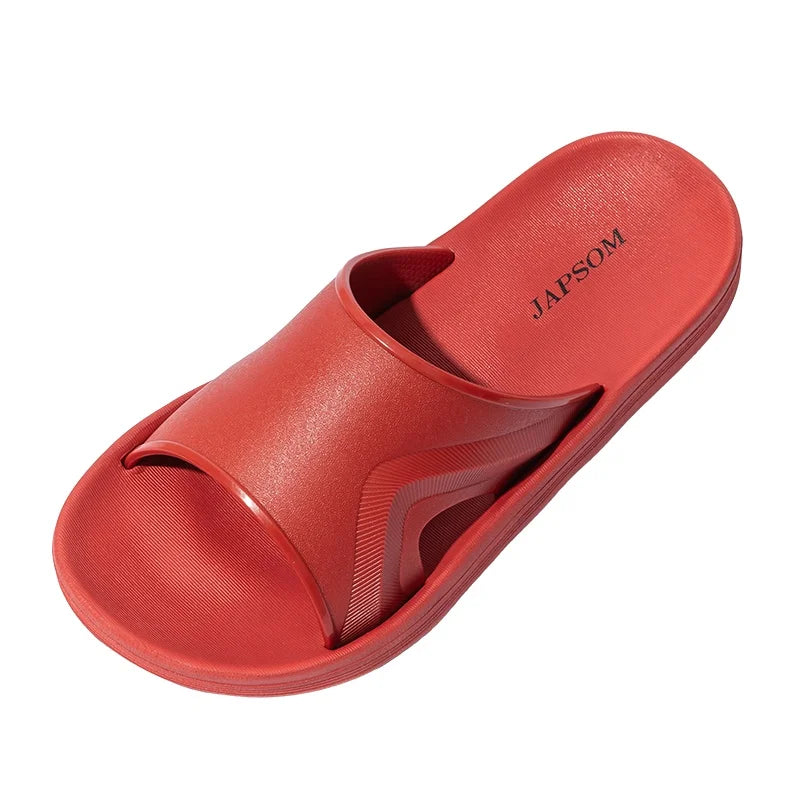 Summer Fashion Slippers for Men Indoor Outdoor Sandals Beach Flip Flop Male Slides Non-Slip Shower Shoes Bathroom Bedroom
