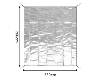 Naturehike Foil Blanket Waterproof Camping Mat Awning Sand Free Beach Mat Travel Hiking Picnic Mat Outdoor Rug Picnic Blanket