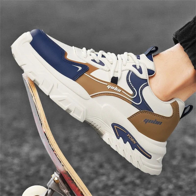 Chunky Sneakers Four Season Breathable Lightweight Outdoor Casual Walking Shoes Fashion Soft Sole Sports Running Shoes Board Sho