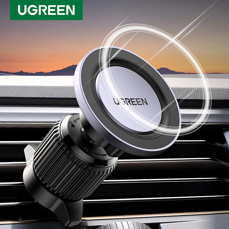 UGREEN Magnetic Car Phone Holder Air Vent Car Phone Stand For Magsafe iPhone 16 15 14 ProMax Xiaomi Samsung Strong Magnet Holder