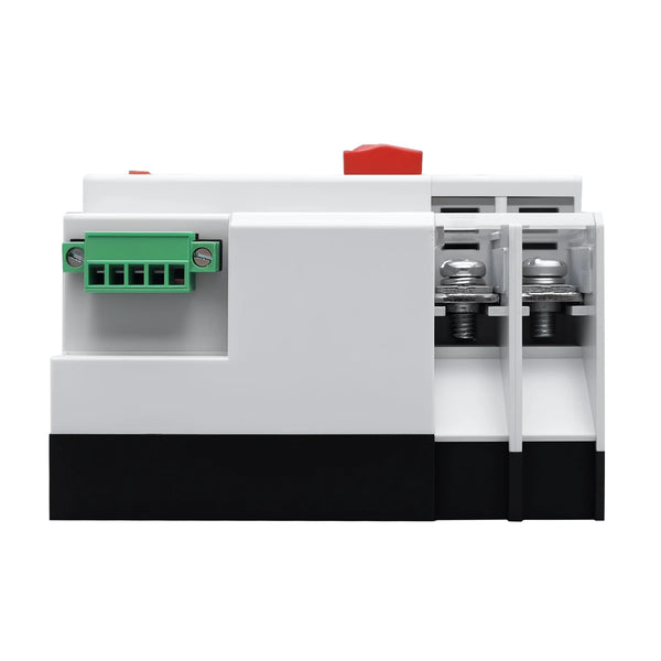 TOMZN Single Phase DIN Rail ATS Dual Power Automatic Transfer Electrical Selector Switches Uninterrupted 2P 63A 100A 125A