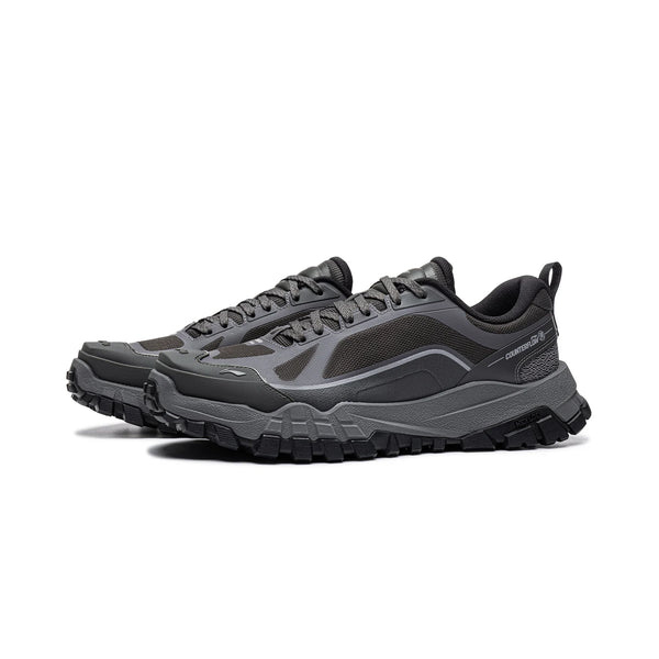 ស្បែកជើង Li-Ning Unisex CLC TRAMP 2 ក្រៅផ្ទះធម្មតា BOOM ទន់ស្រួល ស្បែកជើងដើរក្នុងទីក្រុង និងផ្លូវលំ ស្បែកជើងប៉ាតាស្រាល LiNing AHCW003