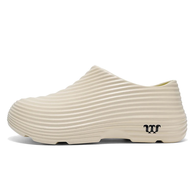 Waterproof Anti-skid Oil Proof Chef Kitchen Shoes Soft Working Footwear Without Steel Cap Clogs Garden Beach Shoes Summer