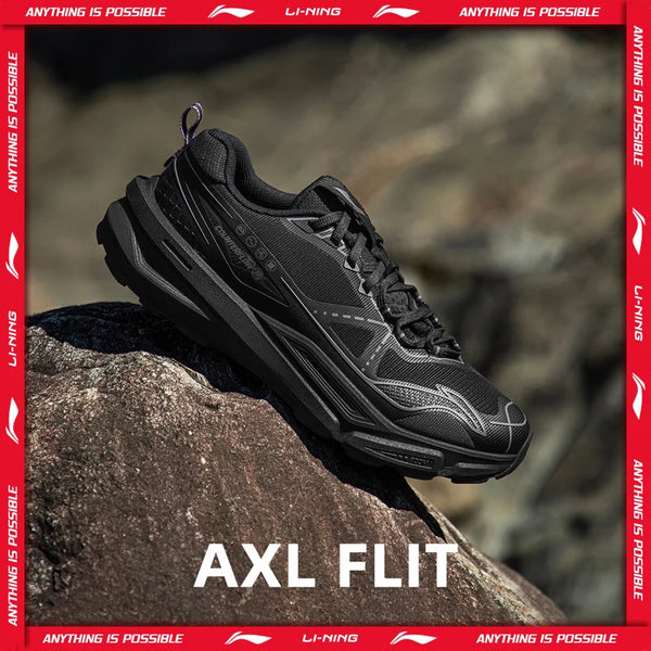 ស្បែកជើងឡើងភ្នំ Li-Ning Unisex AXL FLIT Outdoor COUNTERFLOW ទន់ ស្រាល ងាយស្រួលពាក់ AHTV027