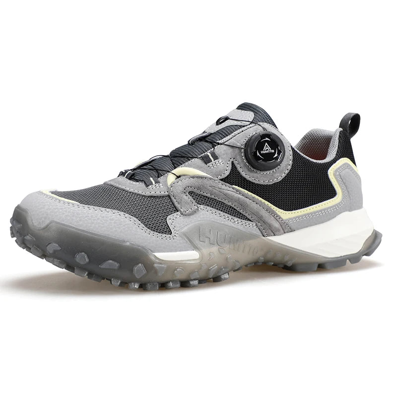 HUMTTO Breathable Shoes for Men Luxury Designer Men's Sneakers Anti-slip Sports Hiking Boots Man 2024 Outdoor Trekking Sneaker