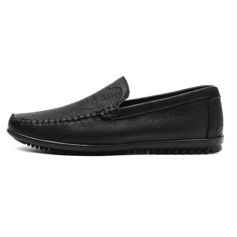Slip On Casual Leather Shoes Men Loafers Flats Spring Autumn Men's slip-ons Mocasines Hombre Luxury Brand Designers