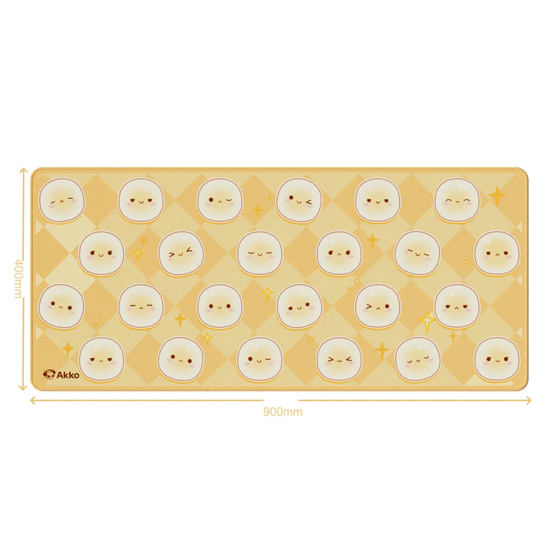 Akko Bun-Wonderland Mouse Pad 900x400 Large Size Rubber Mousepad Desk Pad Gamer Computer Accessories Thick Seam Edge for Gaming