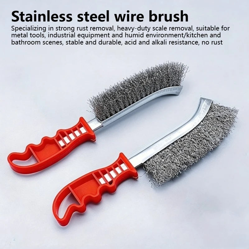 Multi-functional Knife-Type Wire Brushes,Rust Removal Wire Brushes Rust Removal Cleaning Brushes,Motorcycle cleaning brush