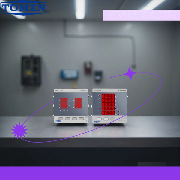 Three-Phase High-Precision Multifunction Meter–3P4LAC/DC 85–265V Line-to-Line Voltage Max/MinValue Recording Password Protection