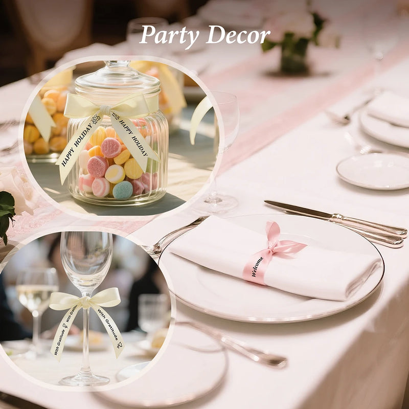 NIIMBOT N1/B18 Satin Ribbon Label and Special Carbon Ribbon for Birthday Gift Wedding Blessing scene