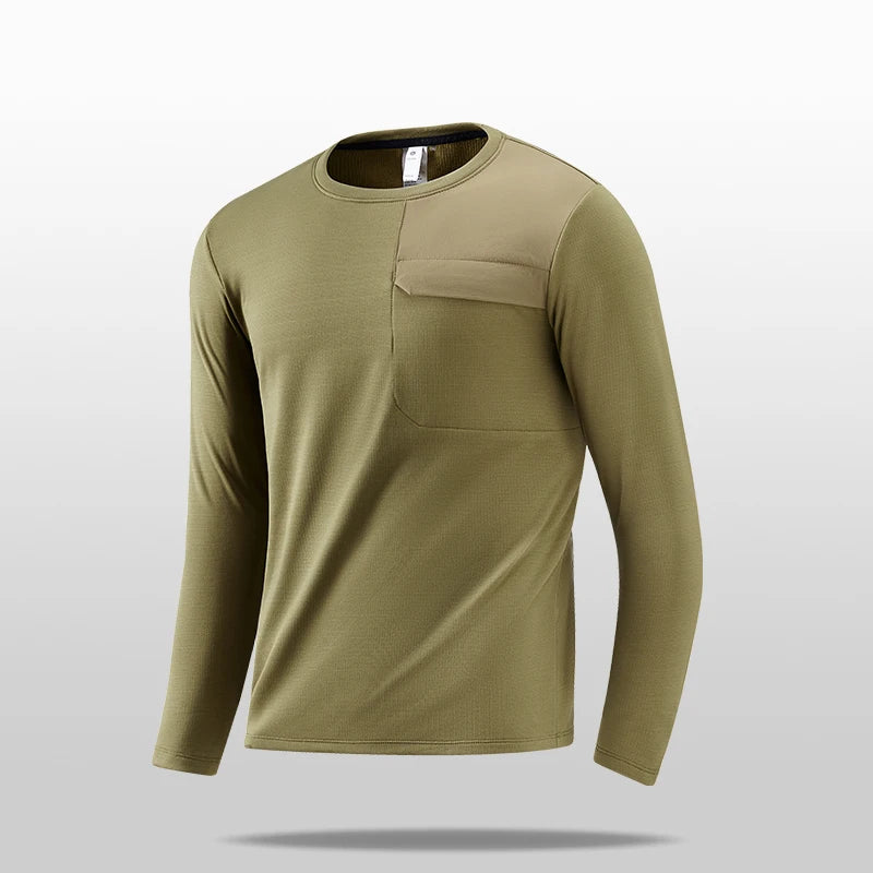 SBWL 2026 Warm Fitness Jacket High-Quality Outdoor Sports Top with Stand-Up Collar for Autumn/Winter Running Long-sleeved Tshirt