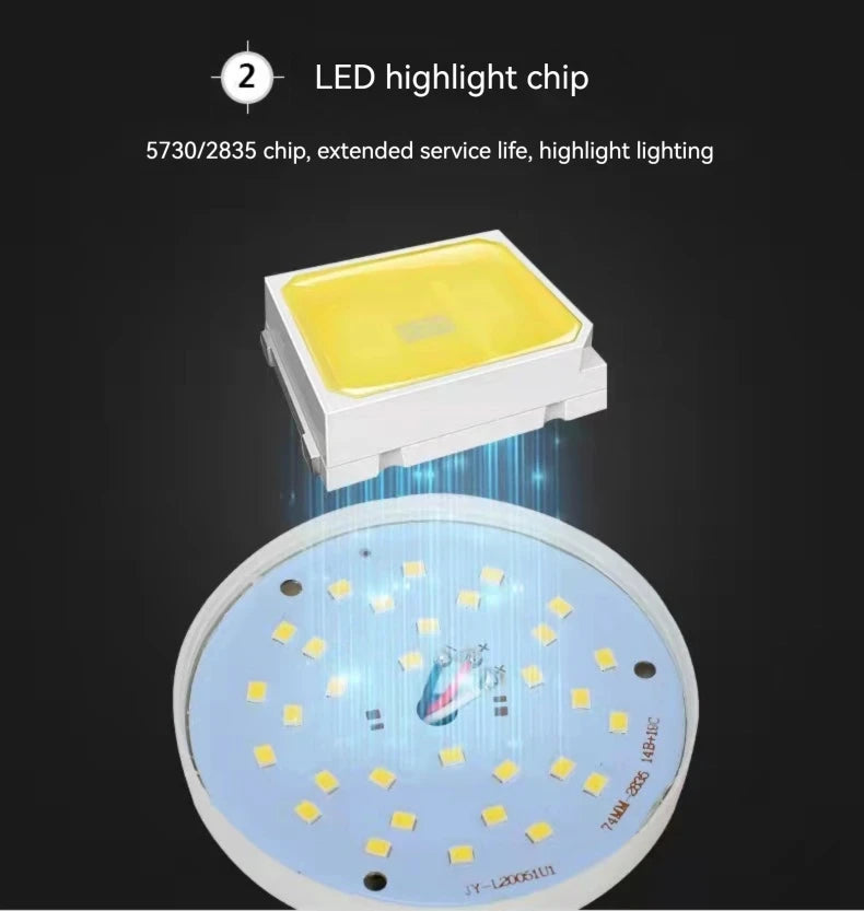 E27 Rechargeable LED Lamp Bulbs 7-15W High Brightness Emergency Light Bulb Outdoor Camping Fishing Portable Lamps Lights