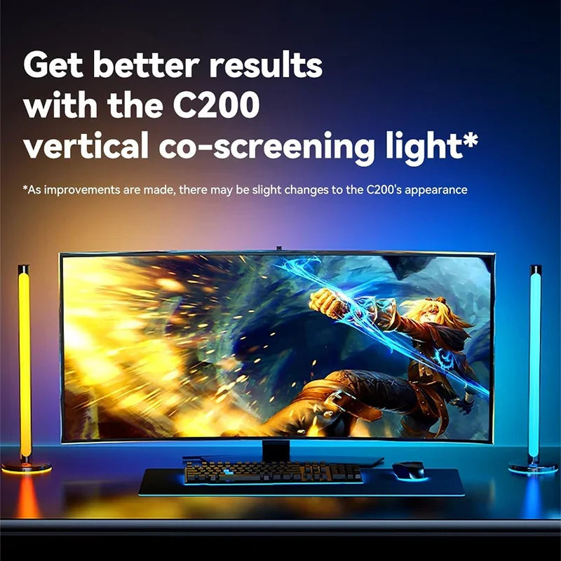 Computer Screen LED Sync Light Smart Gaming Strip Light Monitor RGB Screen Backlight Pickup  for Gaming Room Atmosphere Decor ﻿