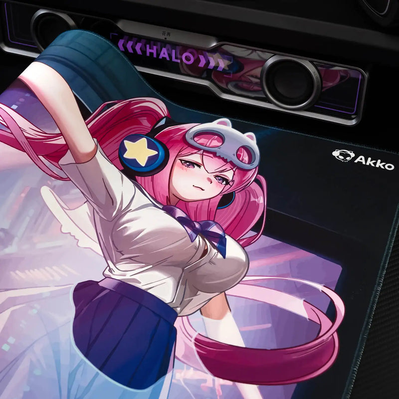 Akko Lulu Liu Mouse Pad 900*400mm Large Size Desk Mat for Gaming Office