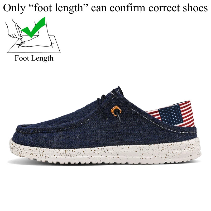 Big Size 47 48 Casual Canvas Shoes Men Lightweight Soft Comfortable Slip-On Canvas Shoes Dropshipping
