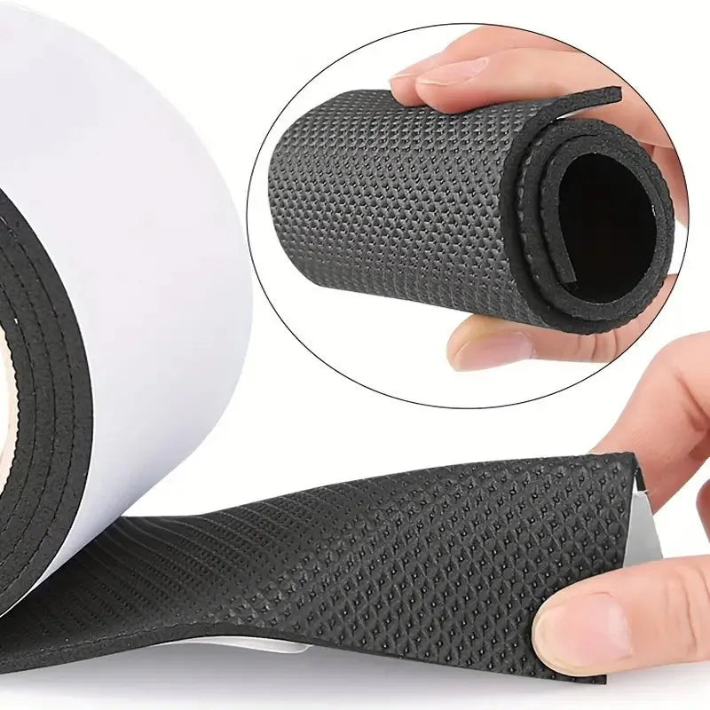 1roll 5/10cm Wide 100cm Long,EVA Self-Adhesive Shoe Sole Tape,Anti-Slip,Noise,Suitable for High Heels And Sneakers,Cuttable.