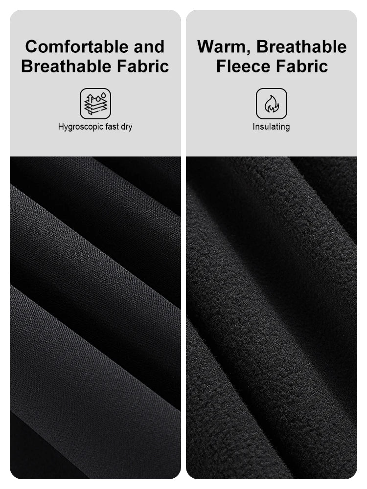 INBIKE Winter Men's Cycling Bib Pants Padding Professional Fleece Strap Trousers Bike Riding Pants Man Road Bike Mountain Tights